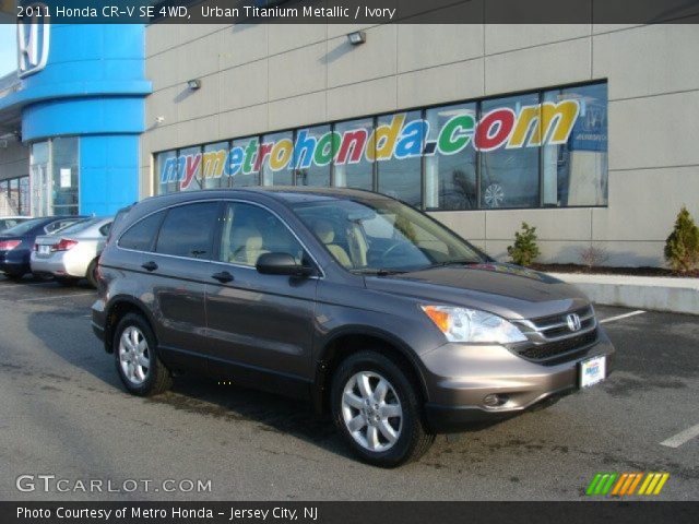 2011 Honda CR-V SE 4WD in Urban Titanium Metallic