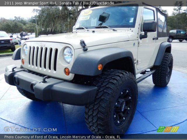 2011 Jeep Wrangler Sport 4x4 in Sahara Tan