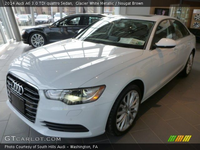 2014 Audi A6 3.0 TDI quattro Sedan in Glacier White Metallic