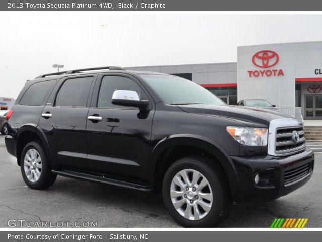 2013 Toyota Sequoia Platinum 4WD in Black