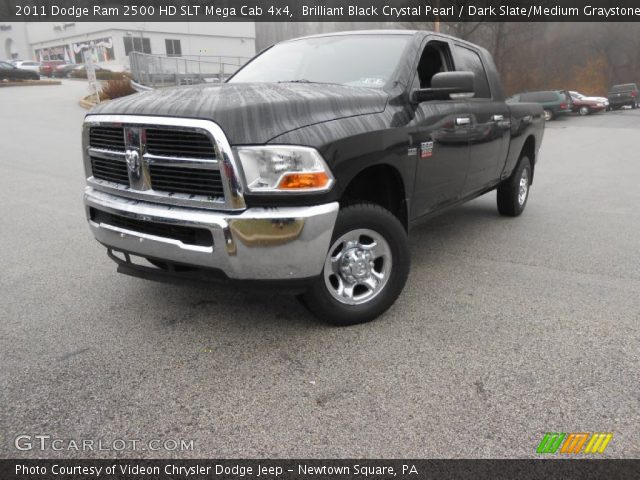 2011 Dodge Ram 2500 HD SLT Mega Cab 4x4 in Brilliant Black Crystal Pearl