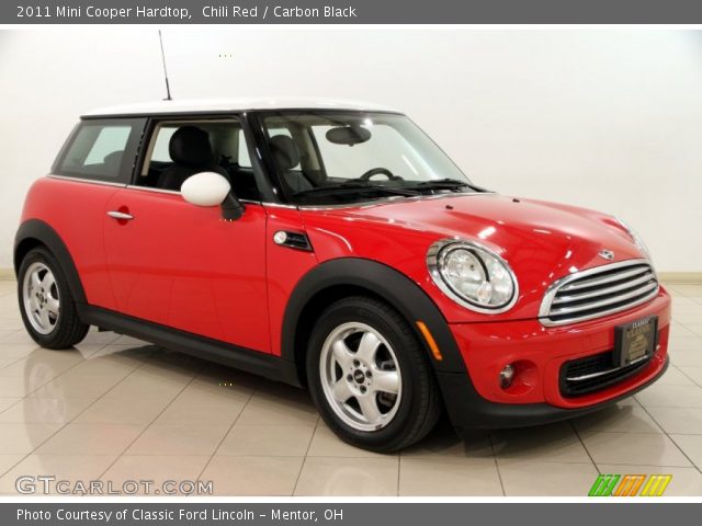 2011 Mini Cooper Hardtop in Chili Red