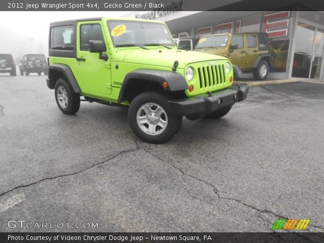 2012 Jeep Wrangler Sport 4x4 in Gecko Green