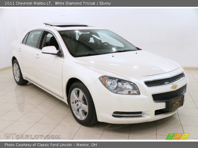 2011 Chevrolet Malibu LT in White Diamond Tricoat