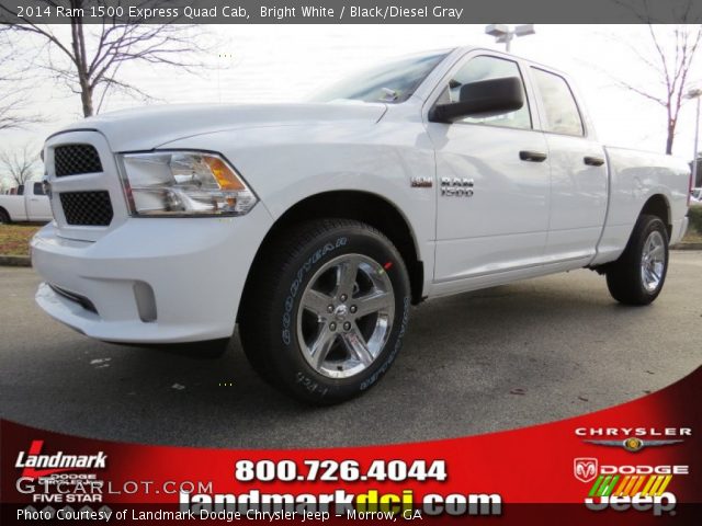 2014 Ram 1500 Express Quad Cab in Bright White
