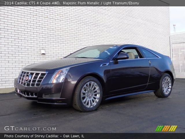 2014 Cadillac CTS 4 Coupe AWD in Majestic Plum Metallic