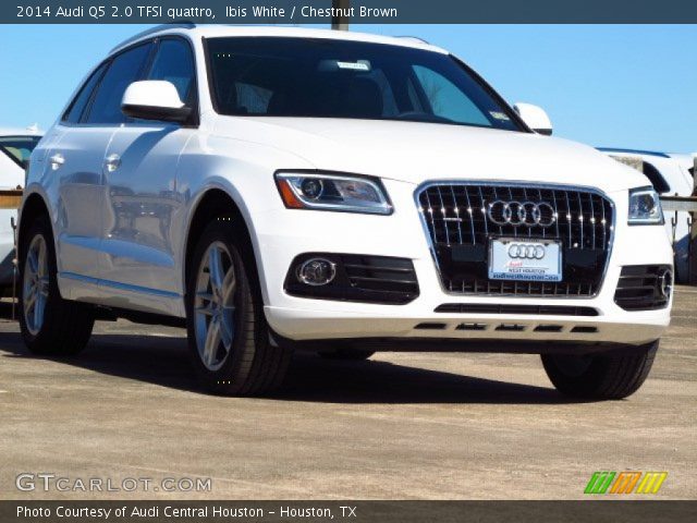 2014 Audi Q5 2.0 TFSI quattro in Ibis White