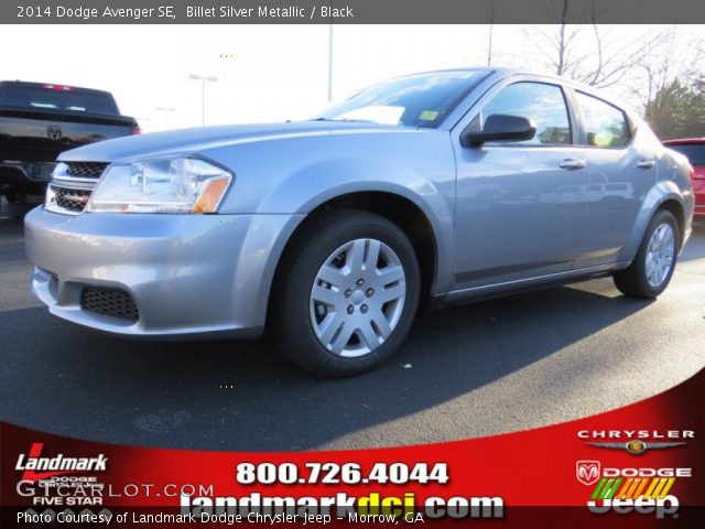 2014 Dodge Avenger SE in Billet Silver Metallic
