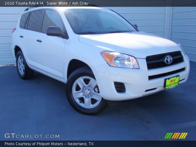 2010 Toyota RAV4 I4 in Super White