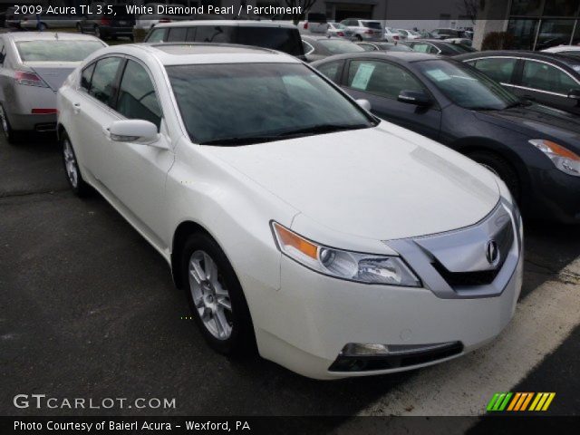 2009 Acura TL 3.5 in White Diamond Pearl