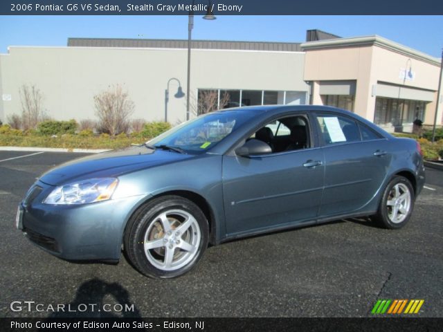 2006 Pontiac G6 V6 Sedan in Stealth Gray Metallic