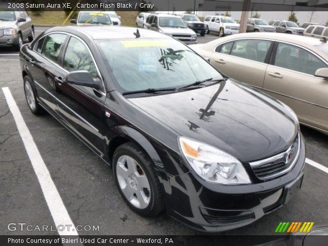 2008 Saturn Aura XE in Carbon Flash Black