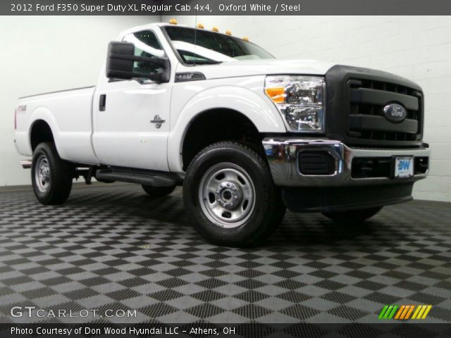 2012 Ford F350 Super Duty XL Regular Cab 4x4 in Oxford White