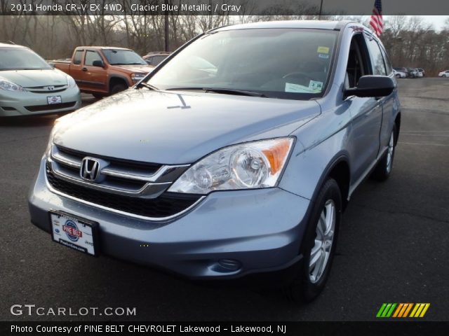 2011 Honda CR-V EX 4WD in Glacier Blue Metallic