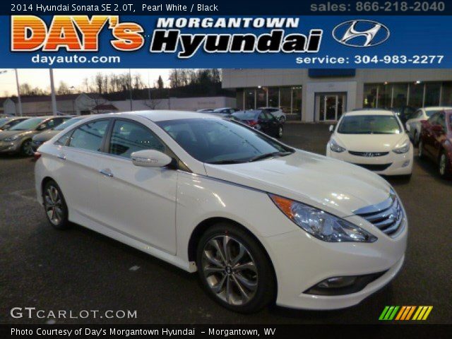2014 Hyundai Sonata SE 2.0T in Pearl White