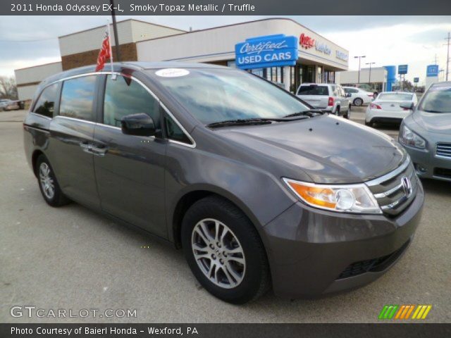 2011 Honda Odyssey EX-L in Smoky Topaz Metallic