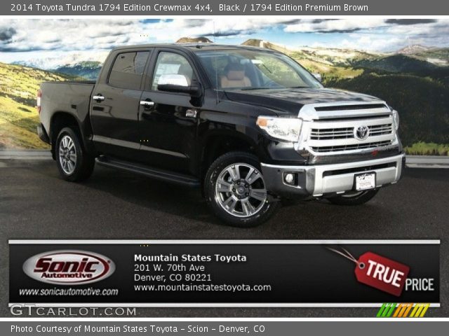 2014 Toyota Tundra 1794 Edition Crewmax 4x4 in Black