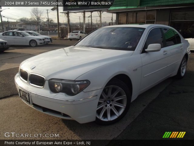 2004 BMW 7 Series 745Li Sedan in Alpine White