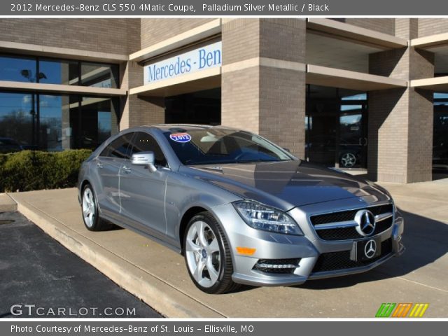 2012 Mercedes-Benz CLS 550 4Matic Coupe in Palladium Silver Metallic