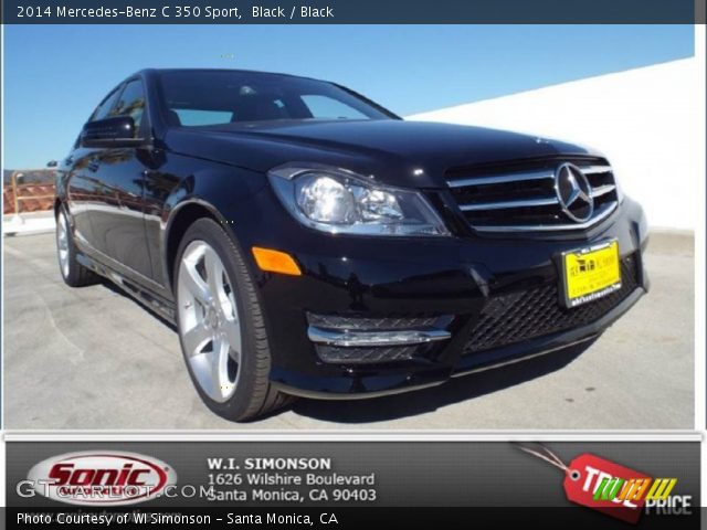 2014 Mercedes-Benz C 350 Sport in Black