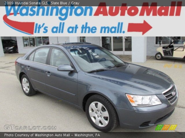 2009 Hyundai Sonata GLS in Slate Blue