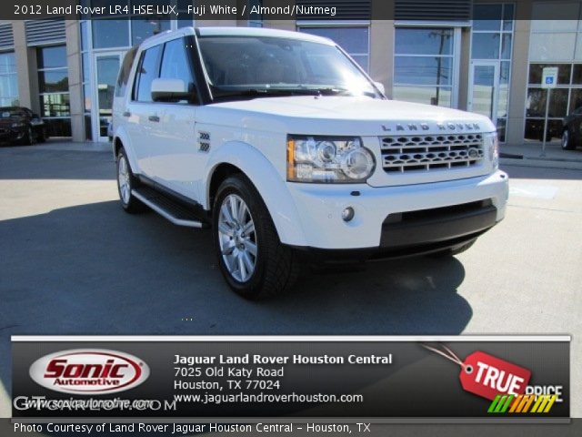 2012 Land Rover LR4 HSE LUX in Fuji White