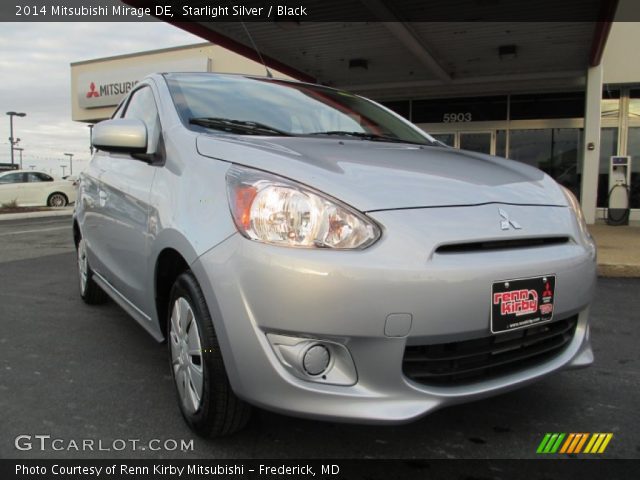 2014 Mitsubishi Mirage DE in Starlight Silver