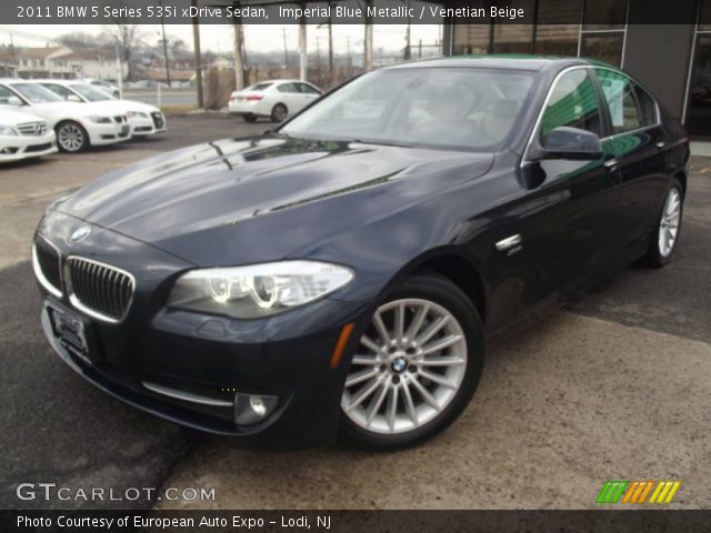 2011 BMW 5 Series 535i xDrive Sedan in Imperial Blue Metallic