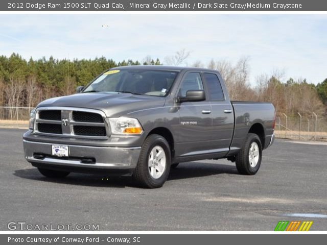 2012 Dodge Ram 1500 SLT Quad Cab in Mineral Gray Metallic