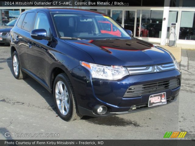 2014 Mitsubishi Outlander GT S-AWC in Cosmic Blue Metallic