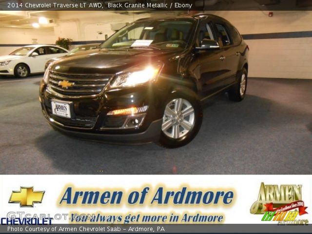2014 Chevrolet Traverse LT AWD in Black Granite Metallic