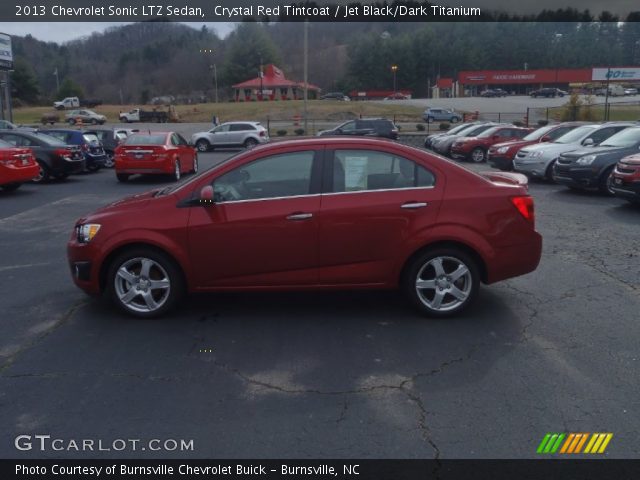 2013 Chevrolet Sonic LTZ Sedan in Crystal Red Tintcoat