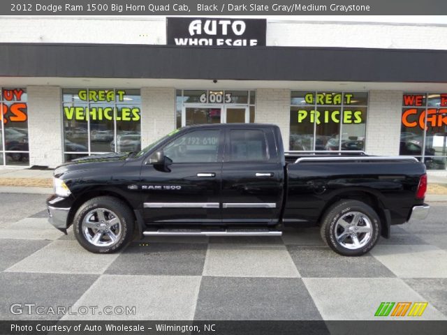 2012 Dodge Ram 1500 Big Horn Quad Cab in Black