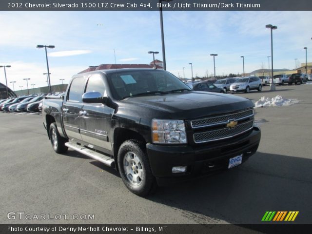 2012 Chevrolet Silverado 1500 LTZ Crew Cab 4x4 in Black