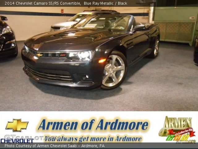 2014 Chevrolet Camaro SS/RS Convertible in Blue Ray Metallic