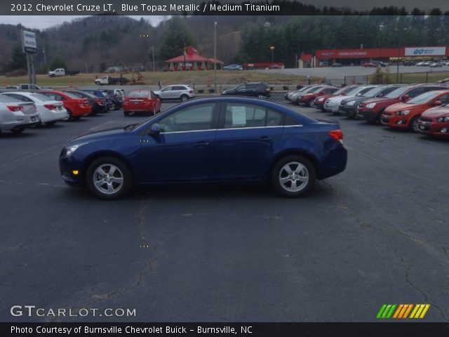 2012 Chevrolet Cruze LT in Blue Topaz Metallic