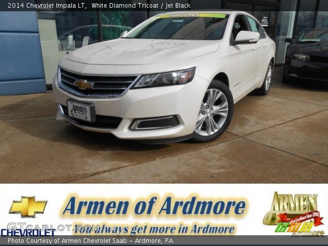 2014 Chevrolet Impala LT in White Diamond Tricoat
