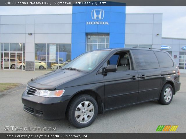 2003 Honda Odyssey EX-L in Nighthawk Black Pearl