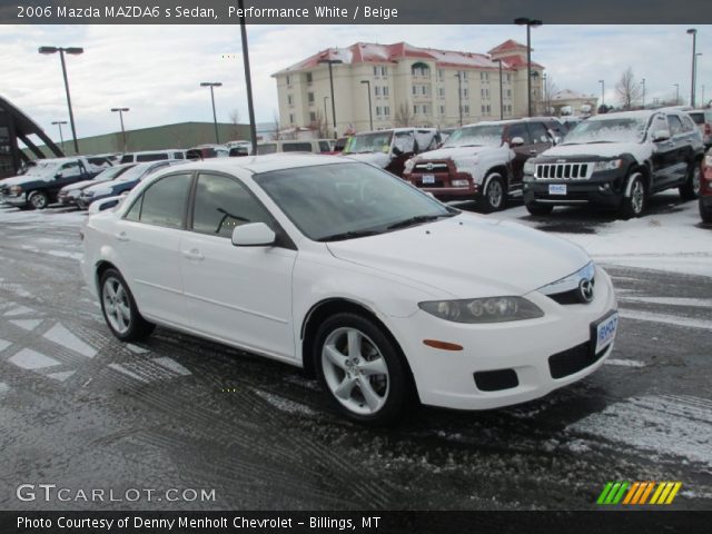 2006 Mazda MAZDA6 s Sedan in Performance White