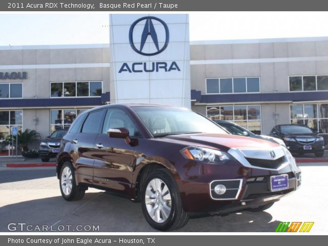 2011 Acura RDX Technology in Basque Red Pearl