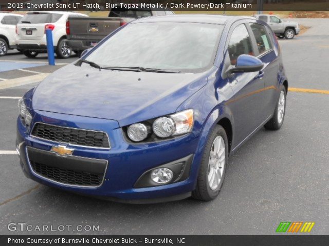 2013 Chevrolet Sonic LT Hatch in Blue Topaz Metallic