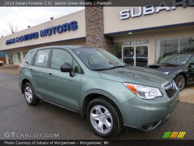 2014 Subaru Forester 2.5i in Jasmin Green Metallic