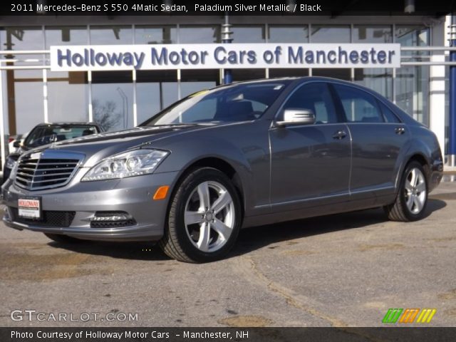 2011 Mercedes-Benz S 550 4Matic Sedan in Paladium Silver Metallic