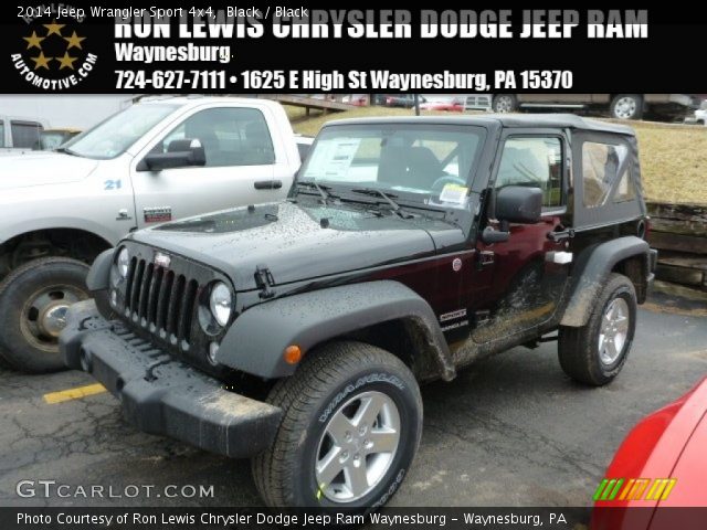 2014 Jeep Wrangler Sport 4x4 in Black
