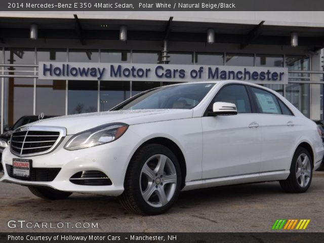 2014 Mercedes-Benz E 350 4Matic Sedan in Polar White