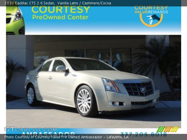 2010 Cadillac CTS 3.6 Sedan in Vanilla Latte