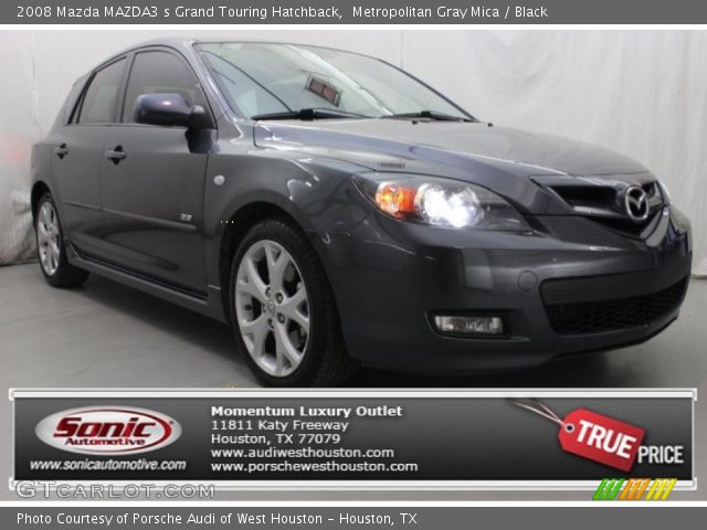2008 Mazda MAZDA3 s Grand Touring Hatchback in Metropolitan Gray Mica