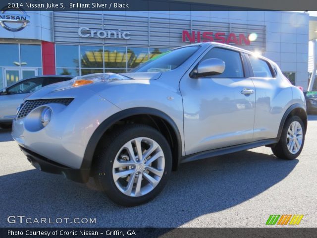 2014 Nissan Juke S in Brilliant Silver