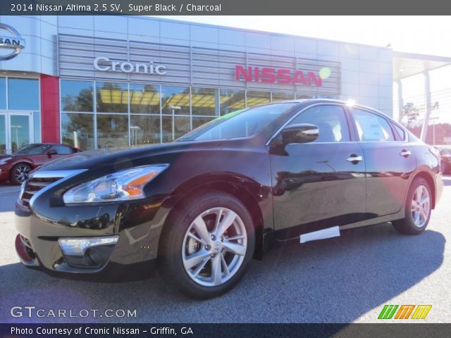 2014 Nissan Altima 2.5 SV in Super Black