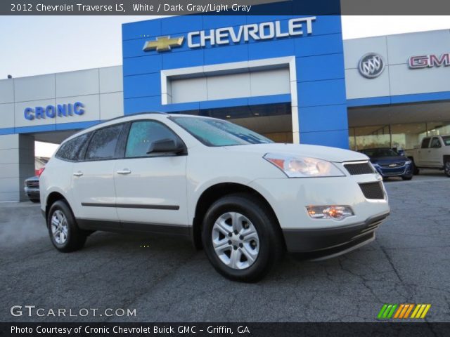 2012 Chevrolet Traverse LS in White